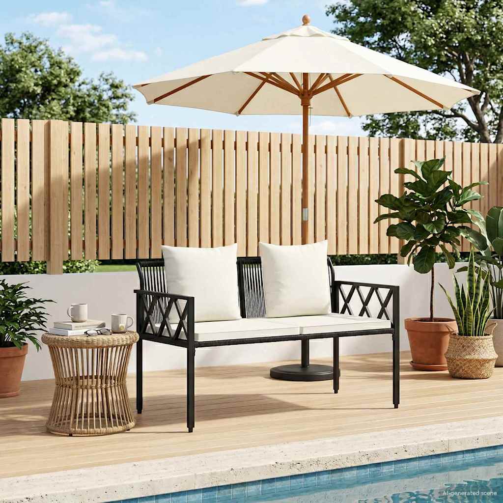 Utebenker 2 -Seater 116 x 56 x 75 cm polyrotting