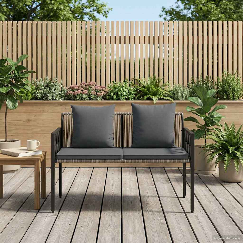 Utebenker 2 -Seater 116 x 56 x 75 cm polyrotting