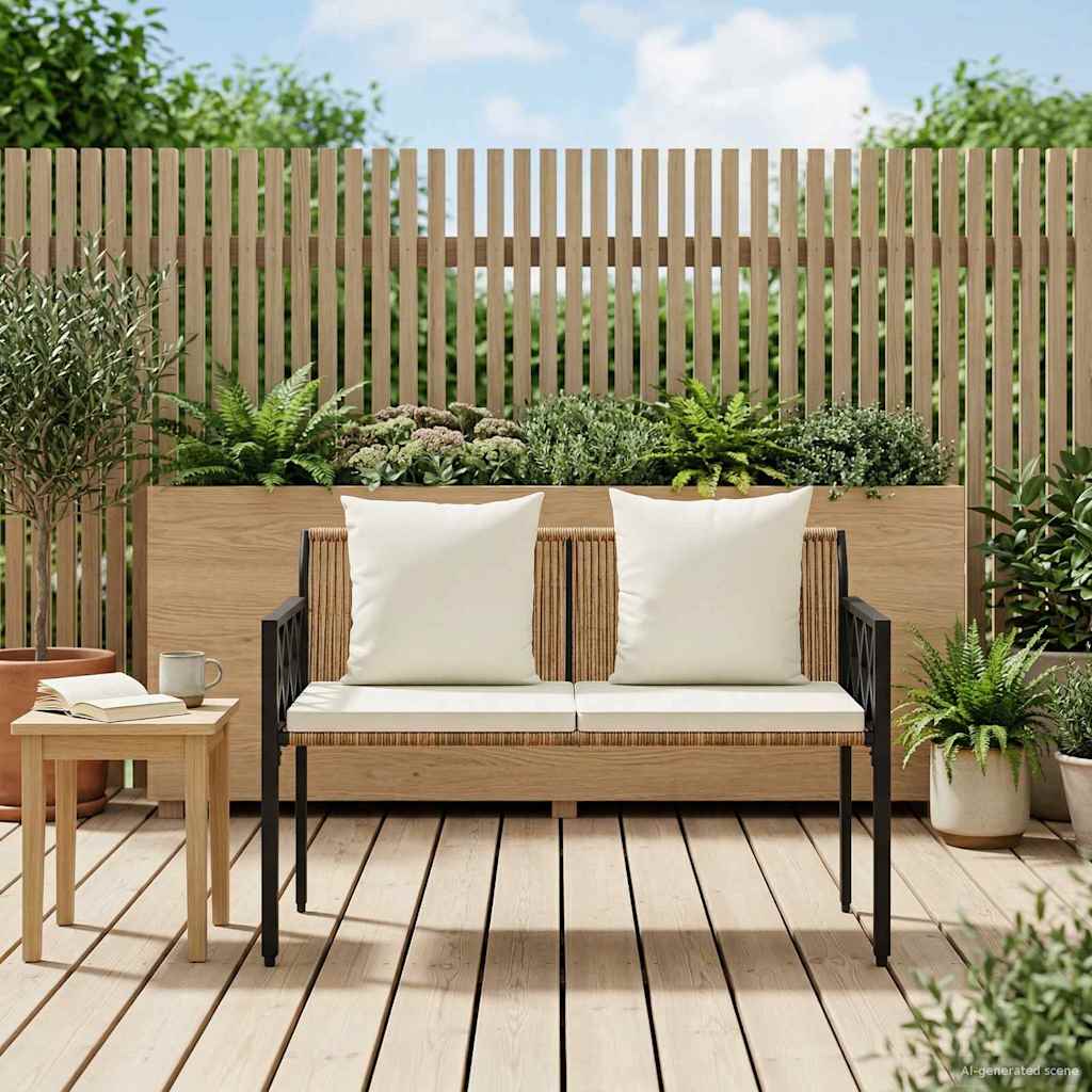 Utebenker 2 -Seater 116 x 56 x 75 cm polyrotting