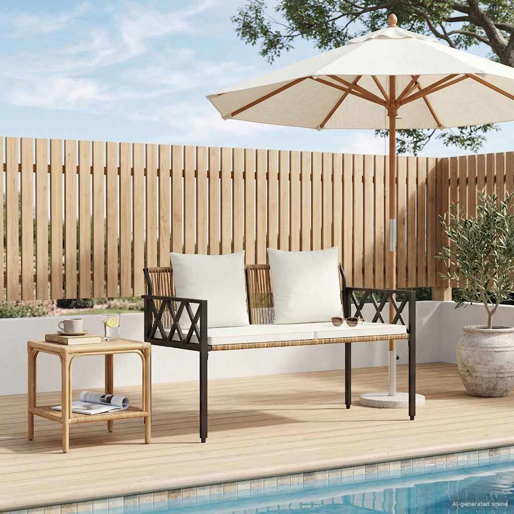 Utebenker 2 -Seater 116 x 56 x 75 cm polyrotting
