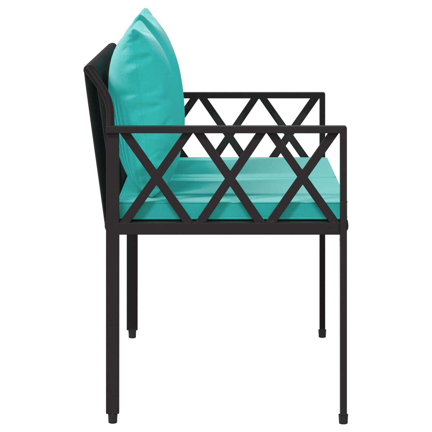 Utebenker 2 -Seater 116 x 56 x 75 cm polyrotting
