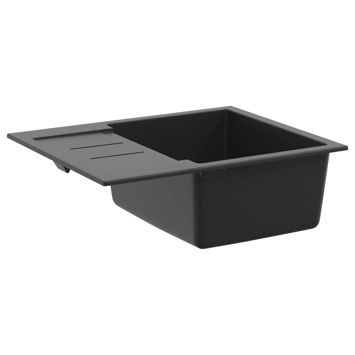 Vask Svart 620 x 500 mm 80% kvarts og 20% harpiks