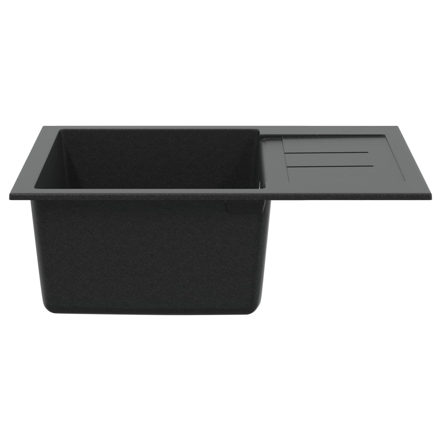 Vask Svart 620 x 500 mm 80% kvarts og 20% harpiks