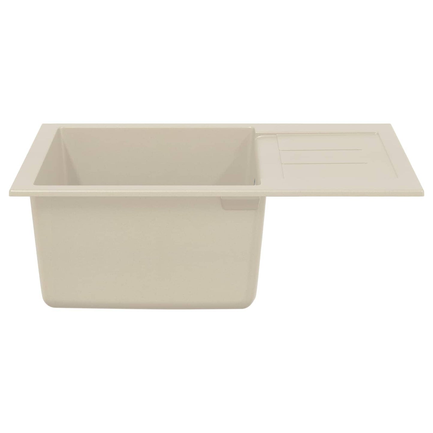 Vask Beige 620 x 500 mm 80% kvarts og 20% harpiks