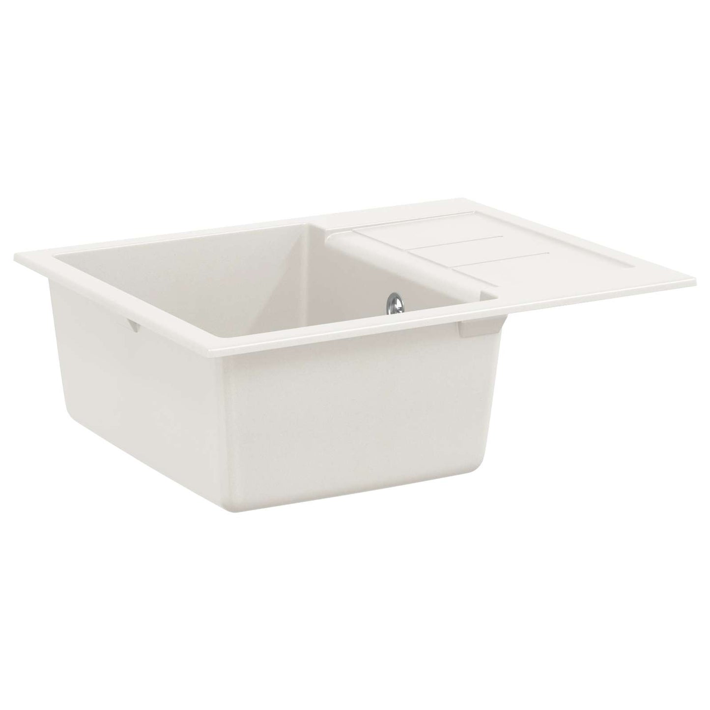 Vask Hvit 620 x 500 mm 80% kvarts og 20% harpiks