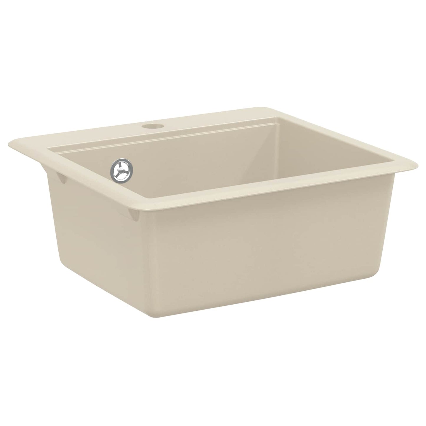 Vask Beige 470 x 440 mm Granitt