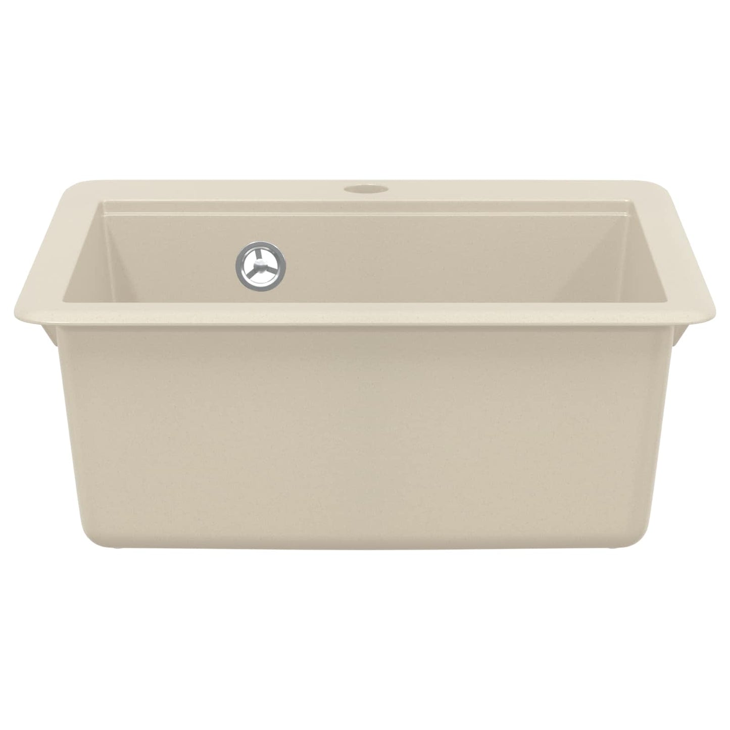 Vask Beige 470 x 440 mm Granitt