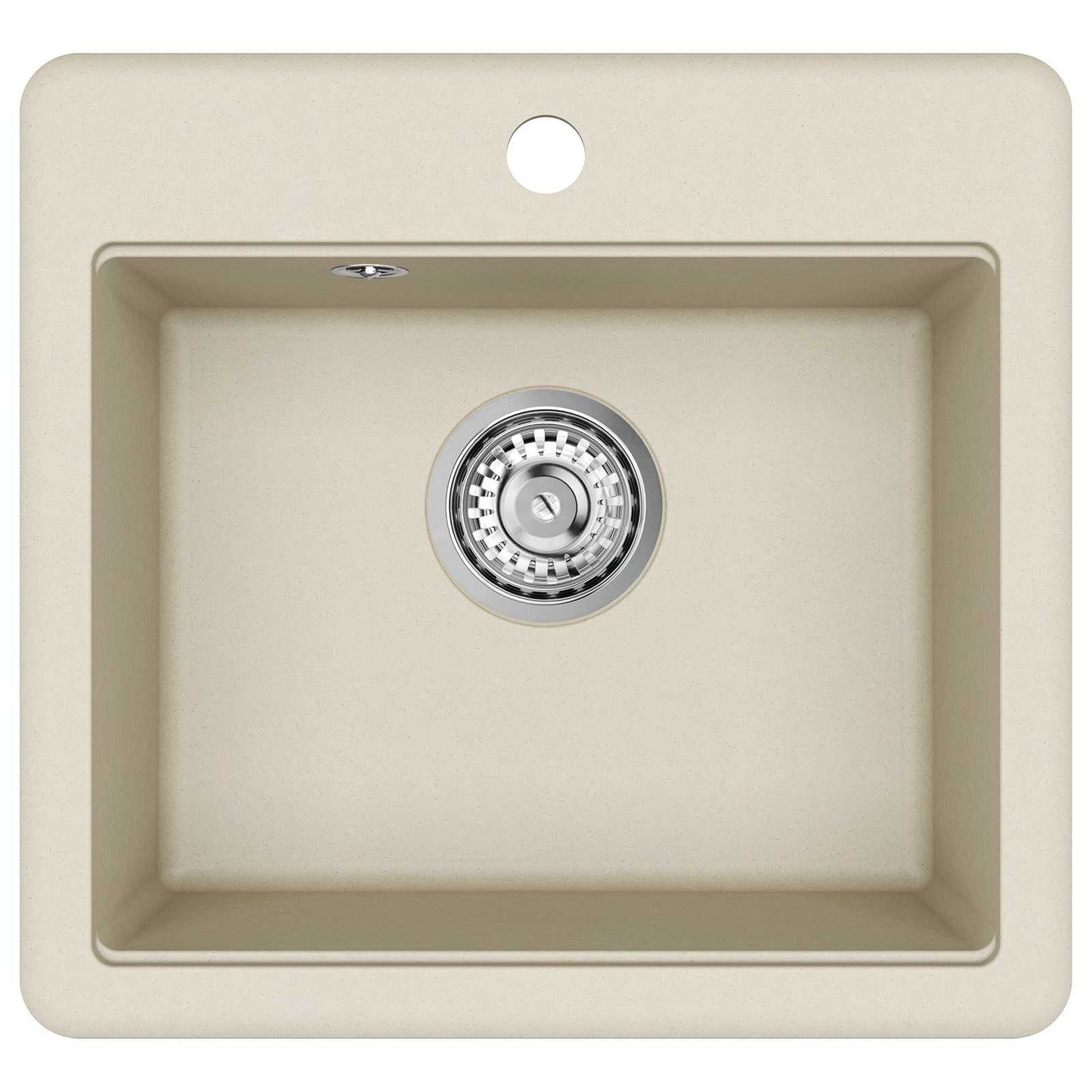 Vask Beige 470 x 440 mm Granitt