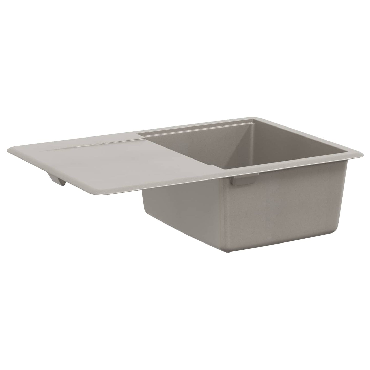 Vask Grå 670 x 460 mm 80% kvarts og 20% harpiks