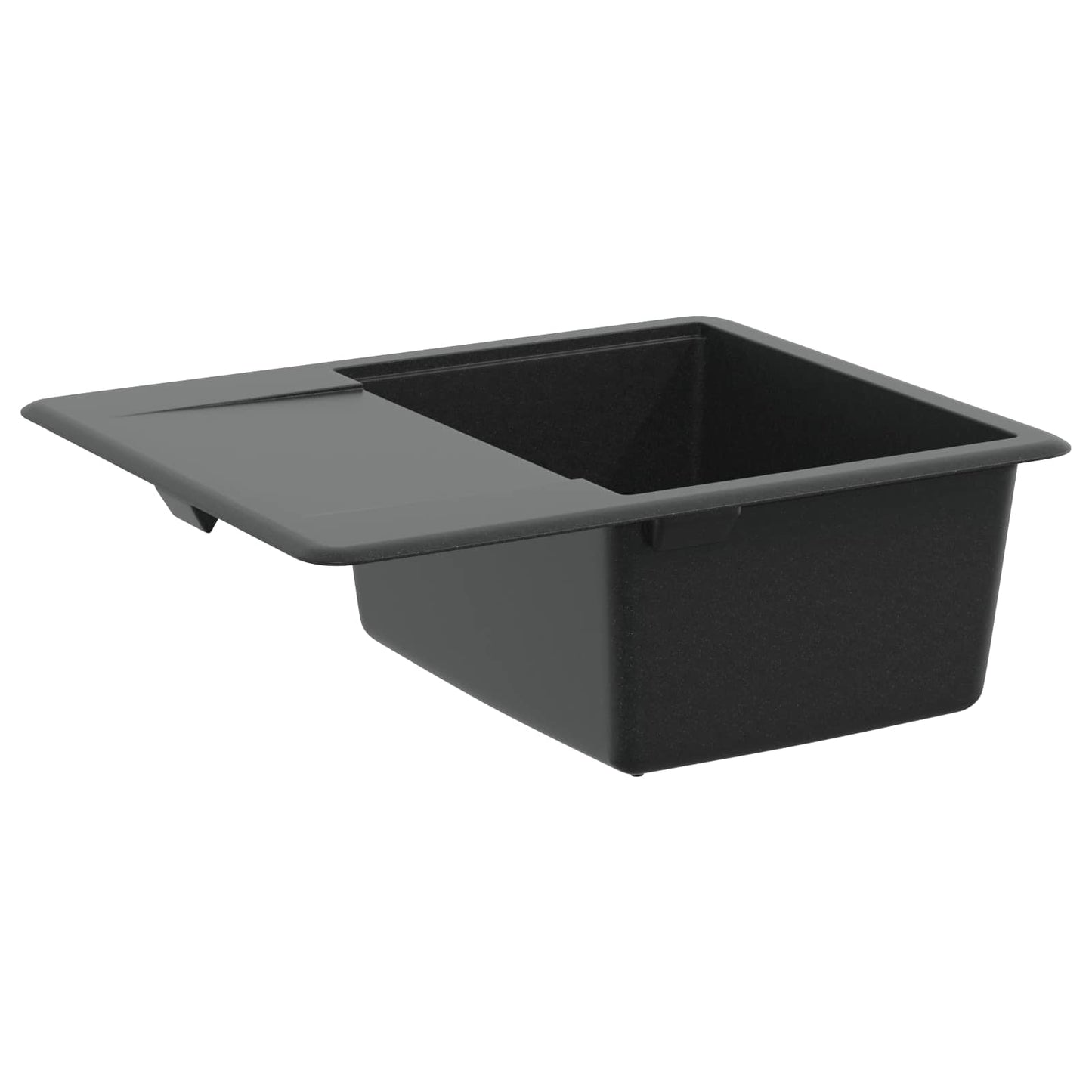 Vask Svart 560 x 460 mm 80% kvarts og 20% harpiks