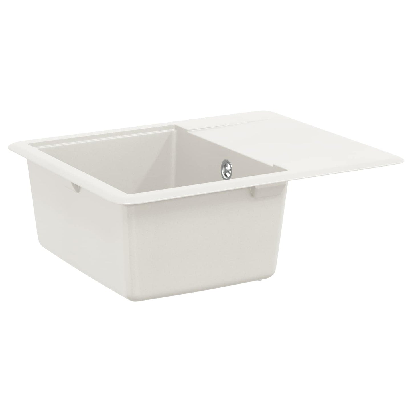 Vask Hvit 560 x 460 mm 80% kvarts og 20% harpiks