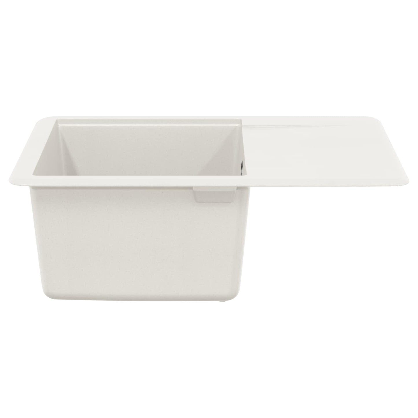 Vask Hvit 560 x 460 mm 80% kvarts og 20% harpiks