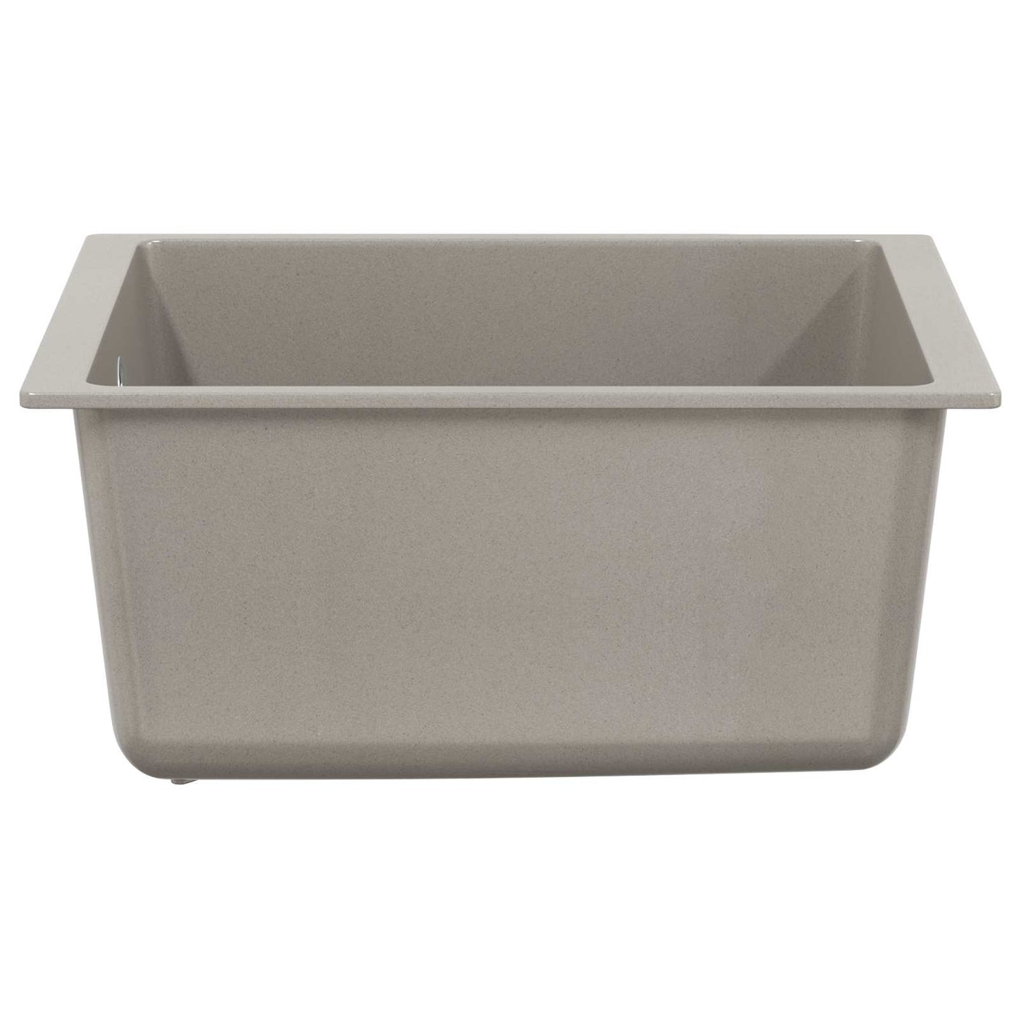 Vask Grå 370 x 460 mm 80% kvarts og 20% harpiks