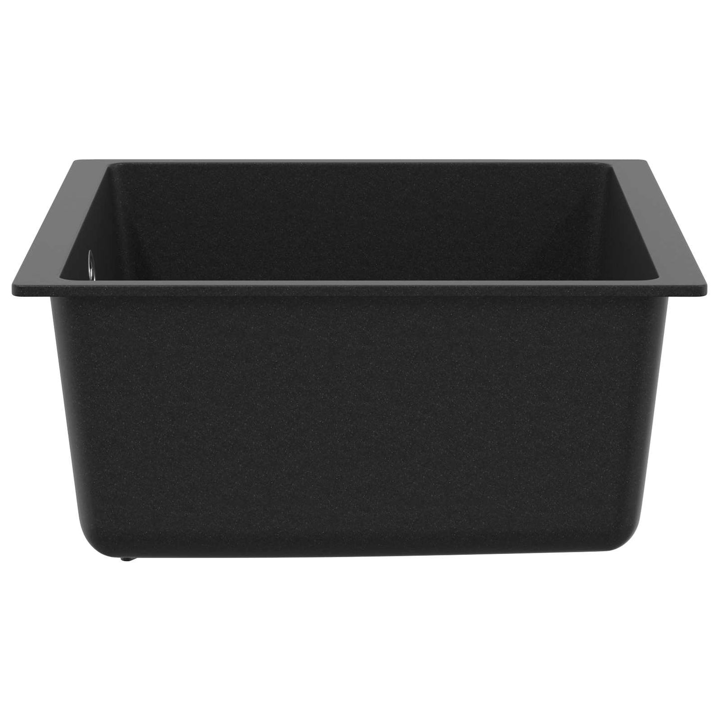Vask Svart 430 x 460 mm 80% kvarts og 20% harpiks