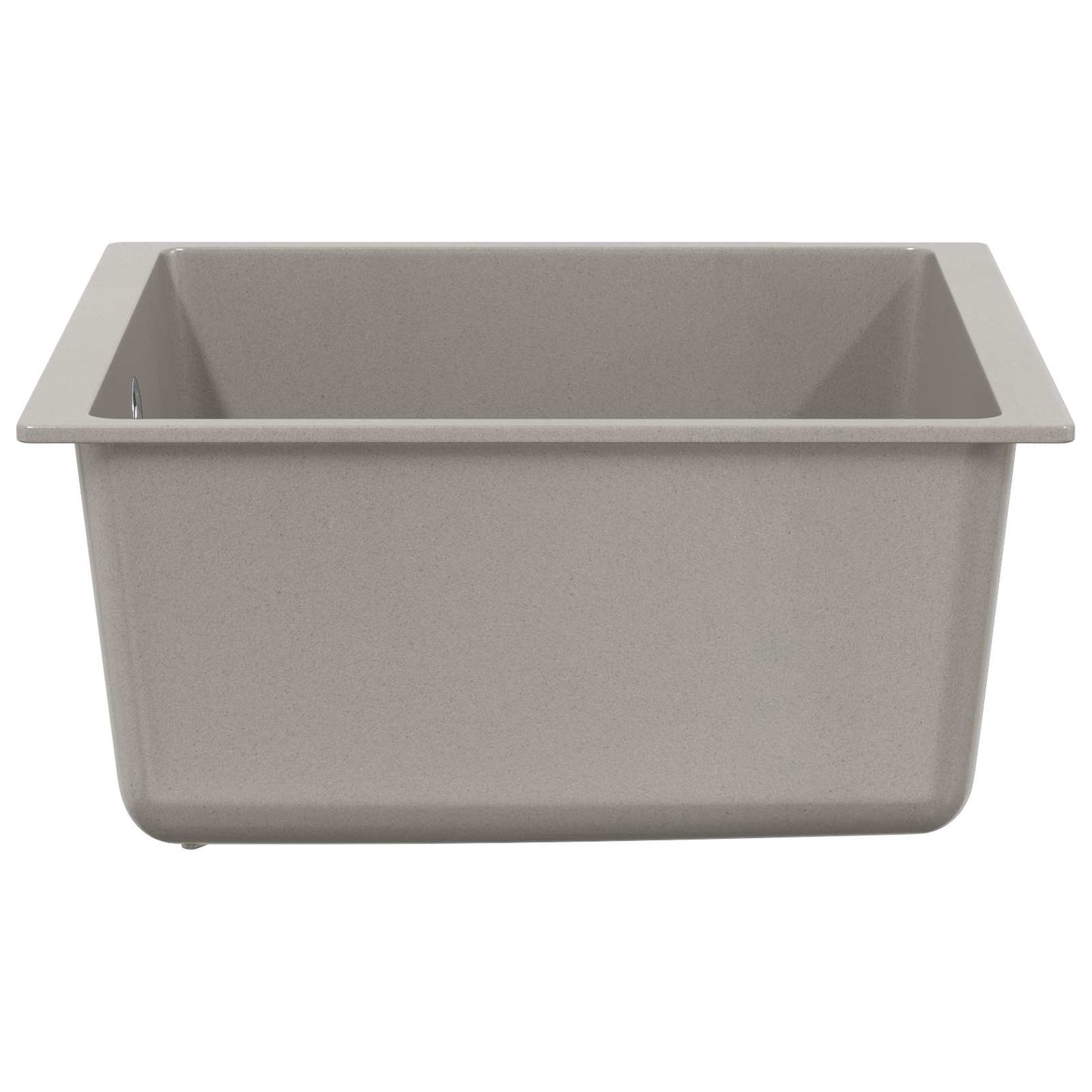 Vask Grå 430 x 460 mm 80% kvarts og 20% harpiks