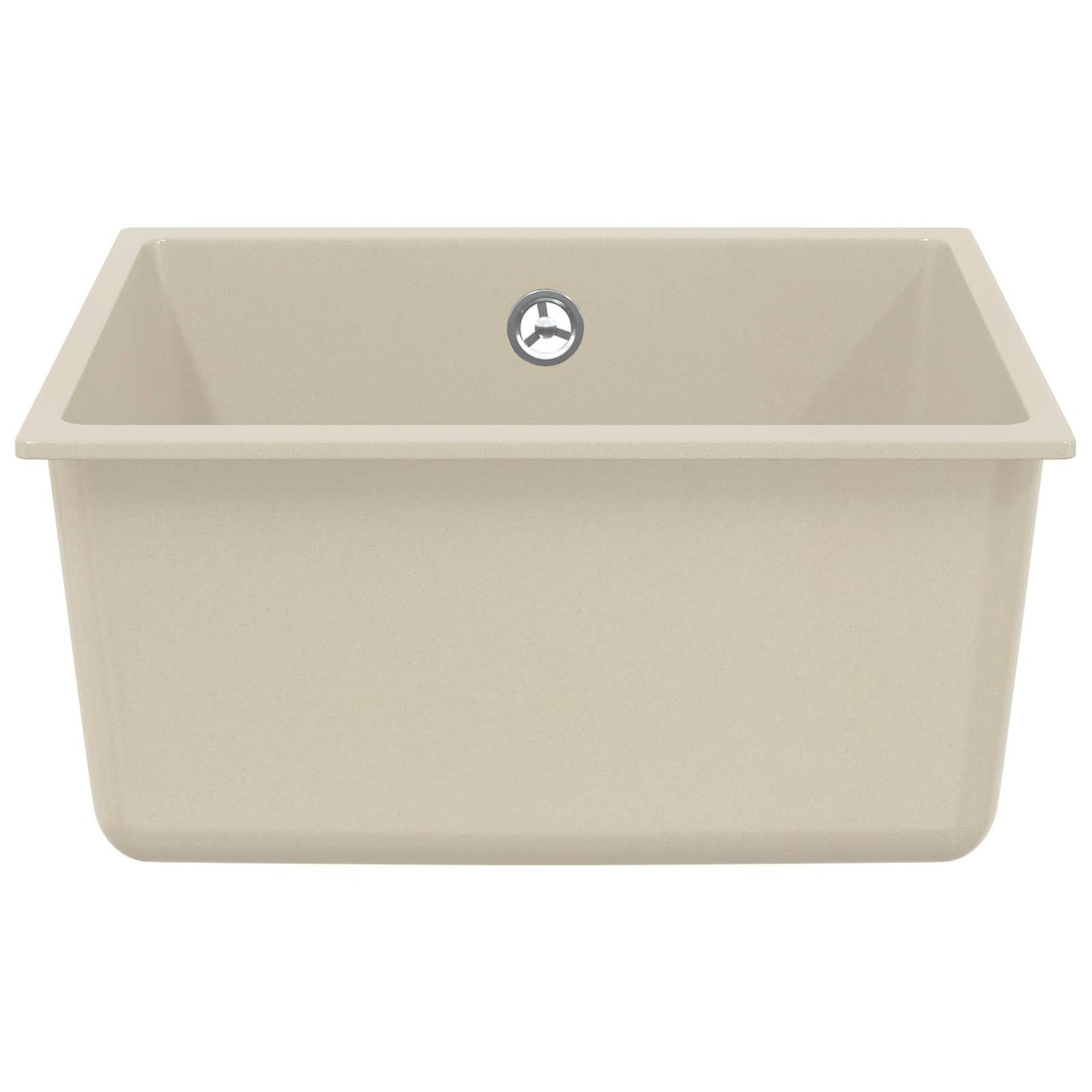 Vask Beige 430 x 460 mm 80% kvarts og 20% harpiks