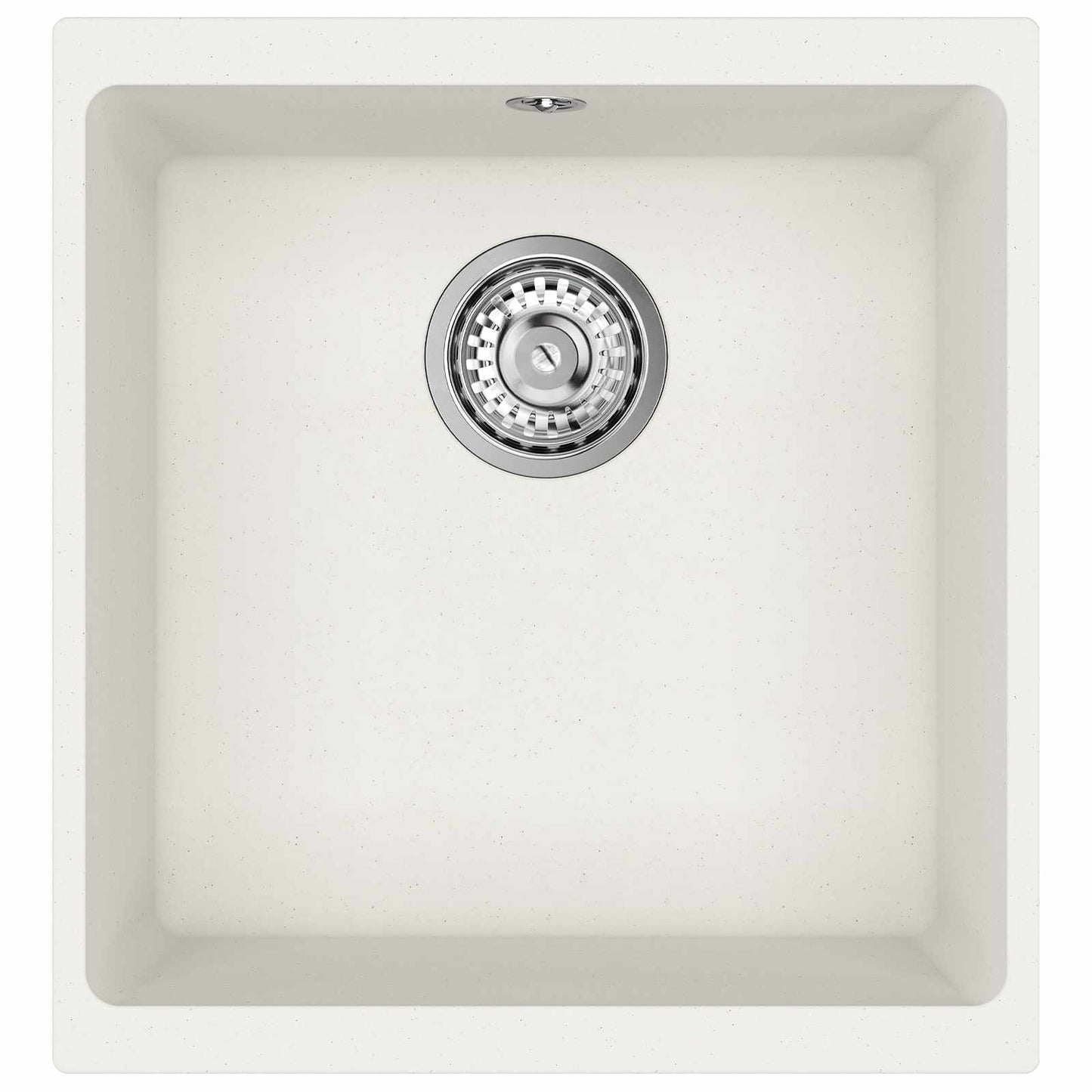 Vask Hvit 430 x 460 mm 80% kvarts og 20% harpiks
