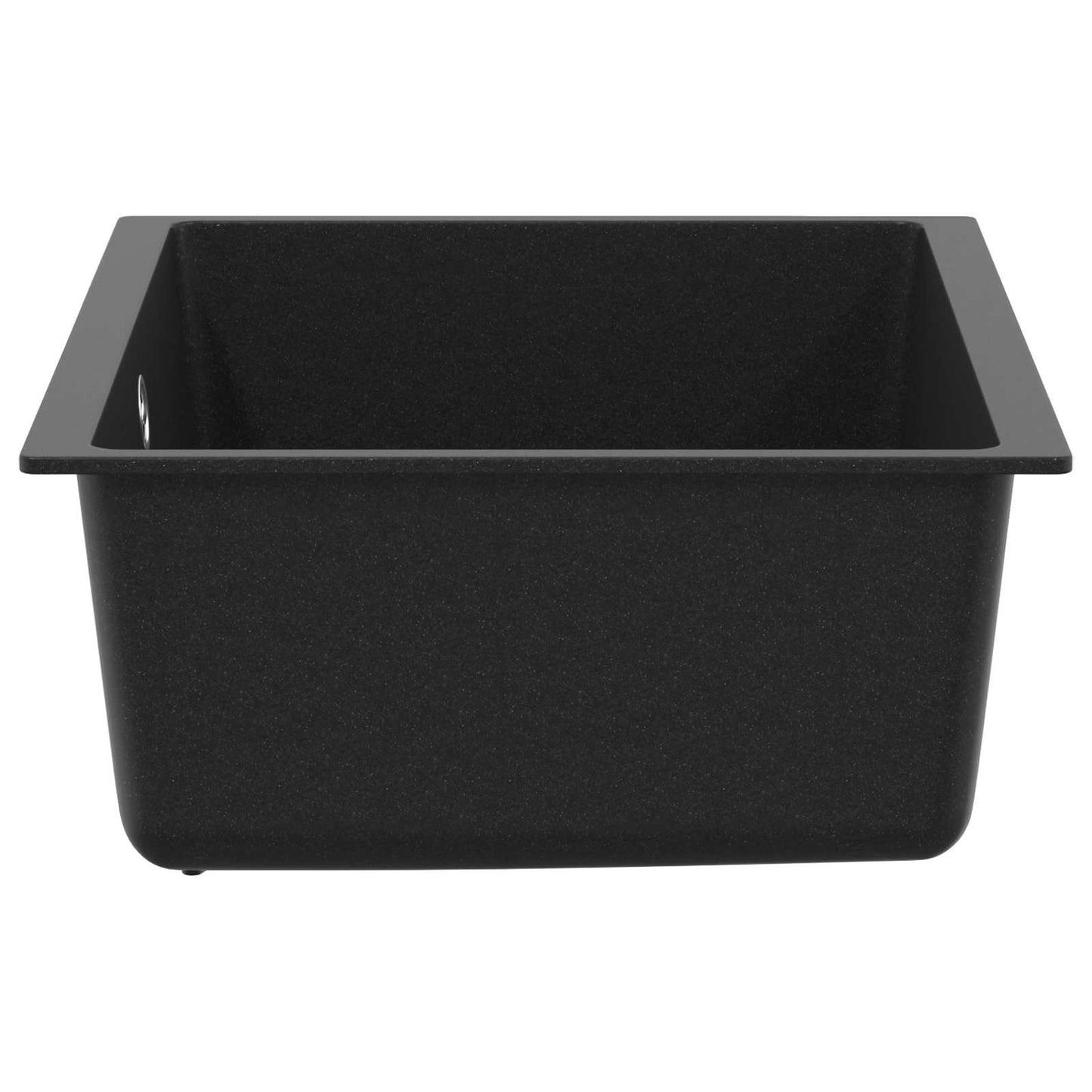 Vask Svart 530 x 460 mm 80% kvarts og 20% harpiks