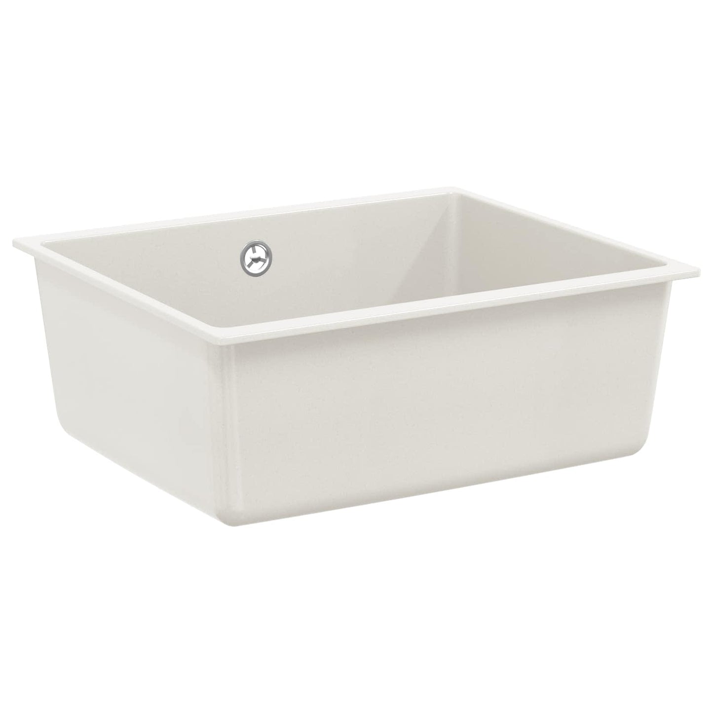 Vask Hvit 530 x 460 mm 80% kvarts og 20% harpiks