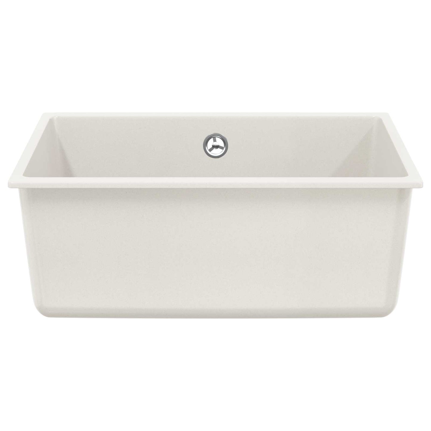 Vask Hvit 530 x 460 mm 80% kvarts og 20% harpiks