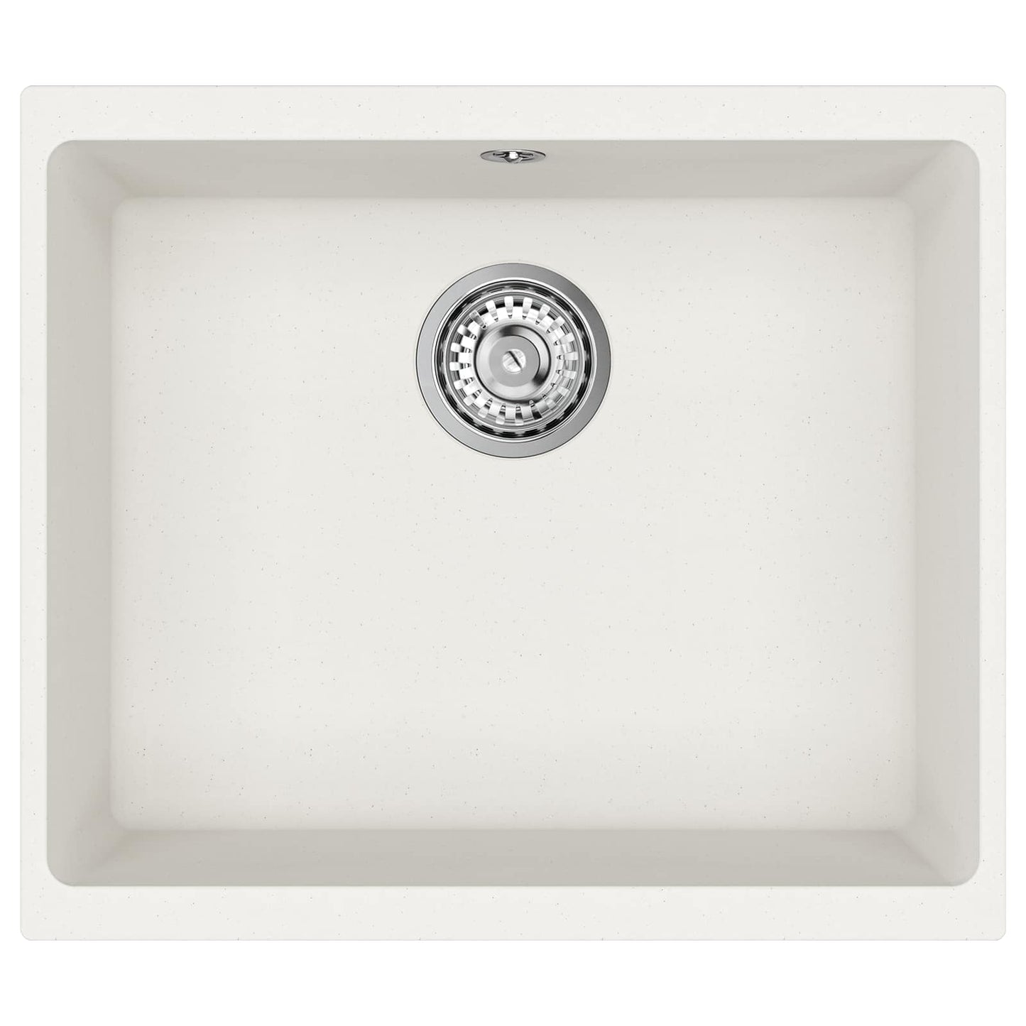 Vask Hvit 530 x 460 mm 80% kvarts og 20% harpiks