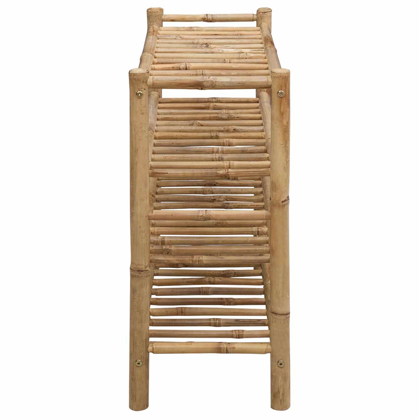 Sko Hylle med hylle med lagring Naturlig 68 x 28 x 63 cm Bambus vidaXL