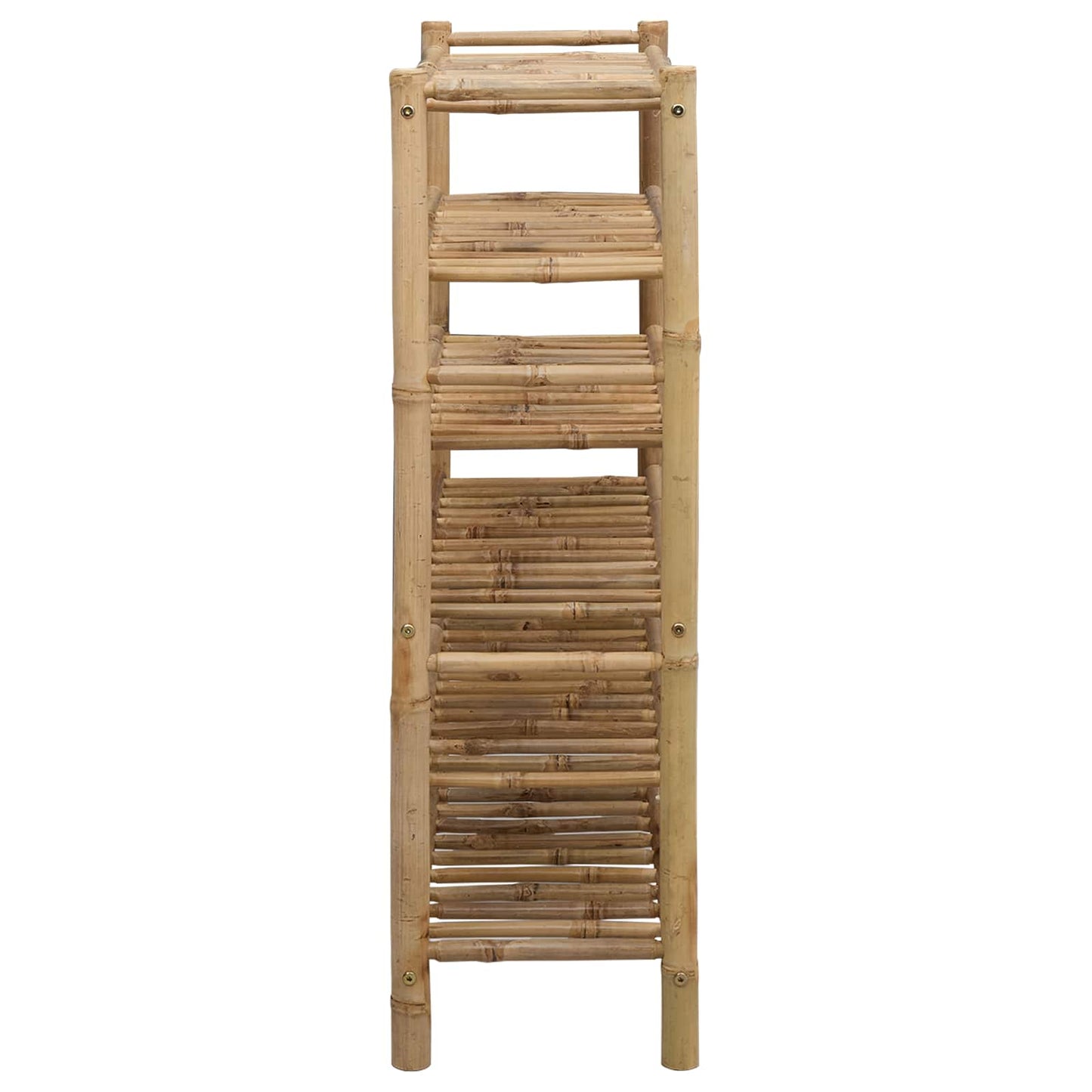 Sko Hylle med hylle med lagring Naturlig 68 x 28 x 96 cm Bambus vidaXL
