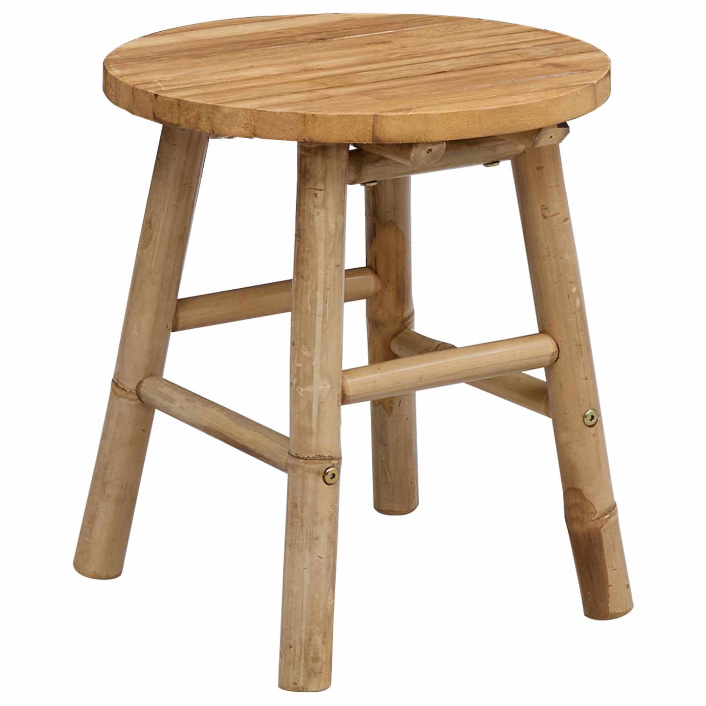 Hagekrakk Naturlig Ø 38 x 42 cm Bambus vidaXL