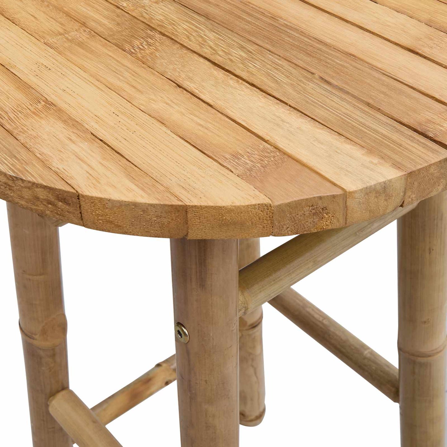Hagekrakk Naturlig Ø 38 x 68 cm Bambus vidaXL
