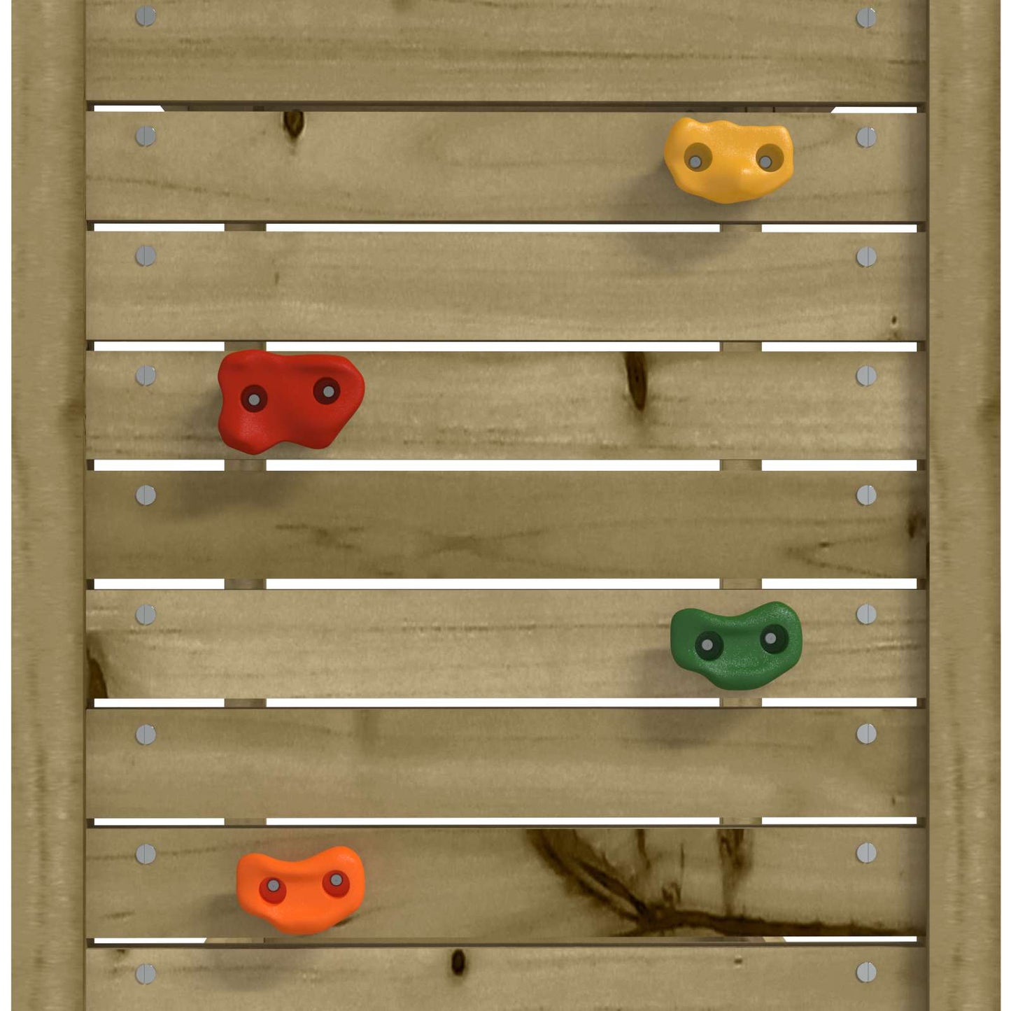 Leketårn Brun 53 x 110,5 x 214 cm Massiv impregnert tre