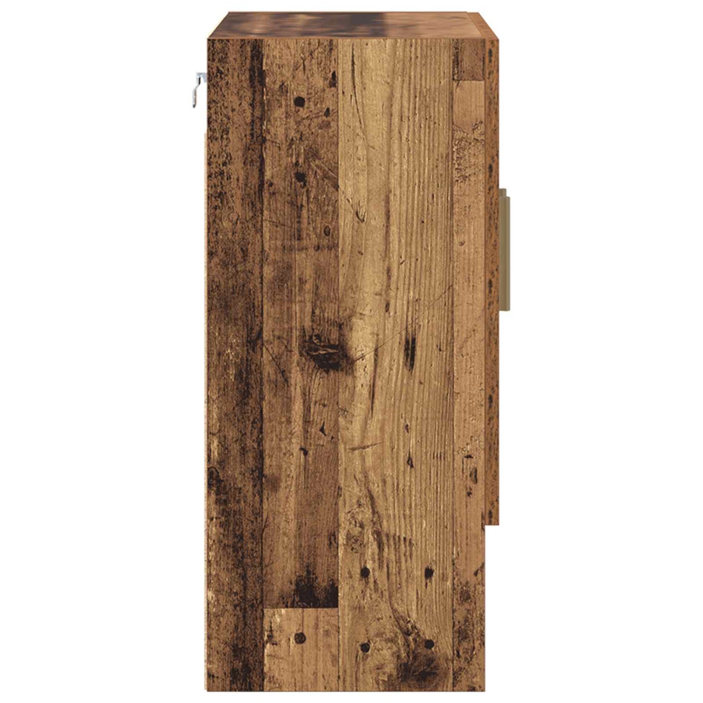 Veggskap Veggmontert Gammelt tre 60 x 31 x 70 cm Konstruert tre vidaXL