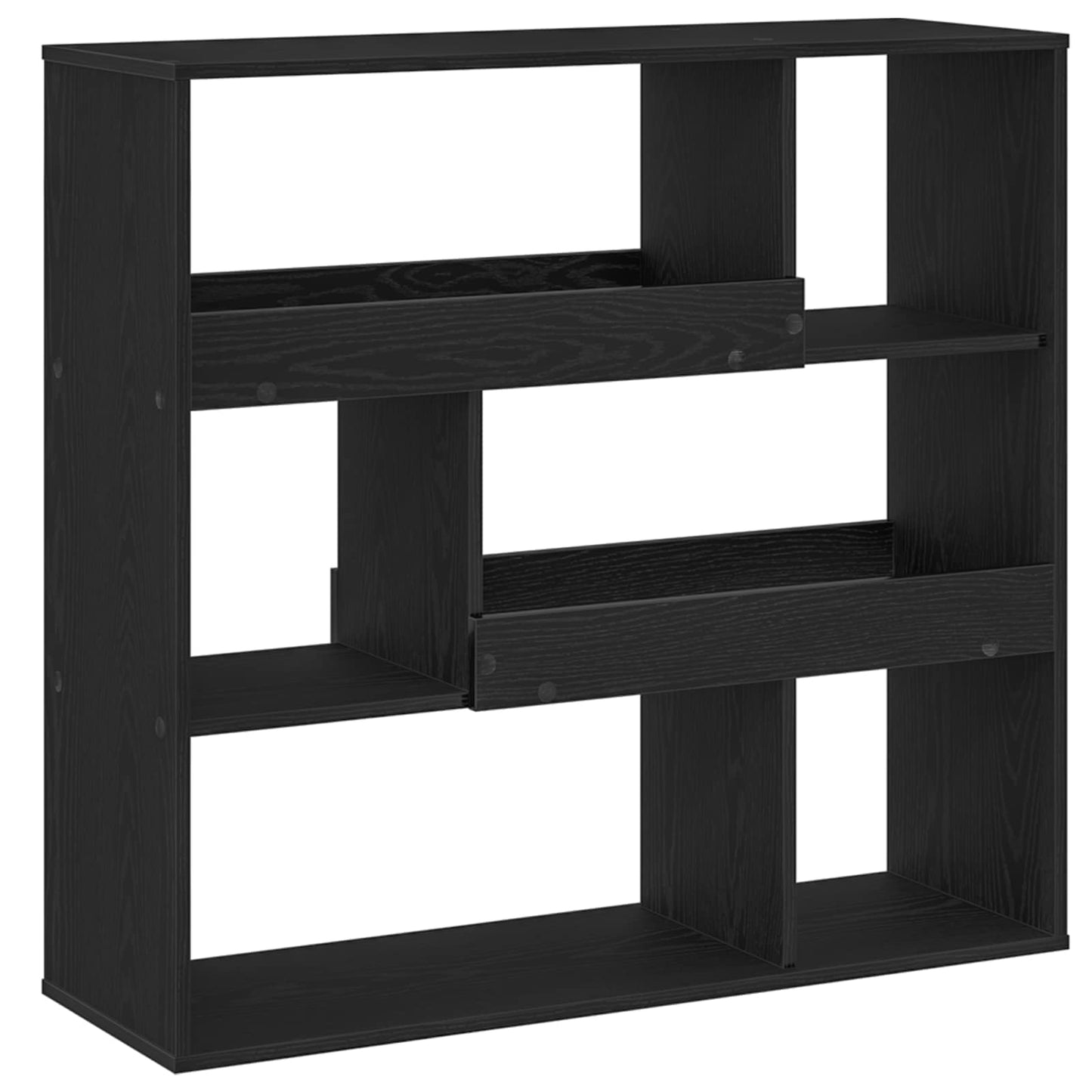 Bokhylle Svart Eik 100 x 33 x 94,5 cm Konstruert tre