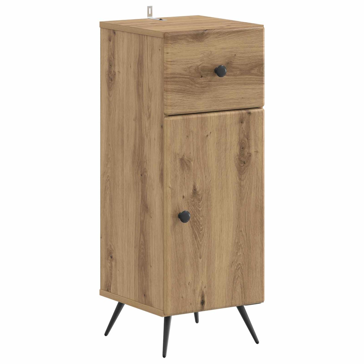 4-delt baderomsskapsett BREDA Artisan eik Konstruert tre