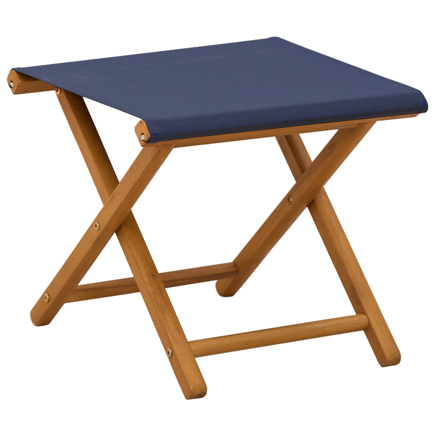 Hage Stol 4 pcs 3 Posisjon Solid Eucalyptus Tre Blå