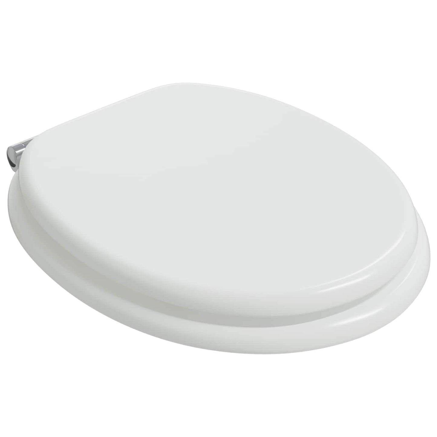 Myk-lukking toalettsete Hvit 44 x 38 cm MDF-plater