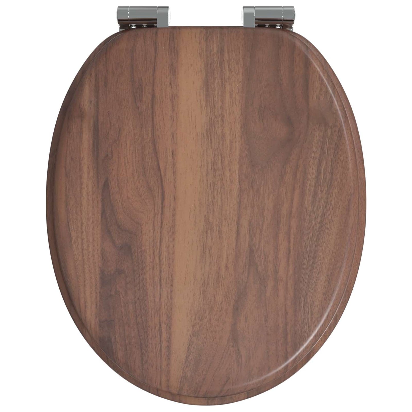 Myk-lukking toalettsete Brun 44 x 38 cm MDF-plater