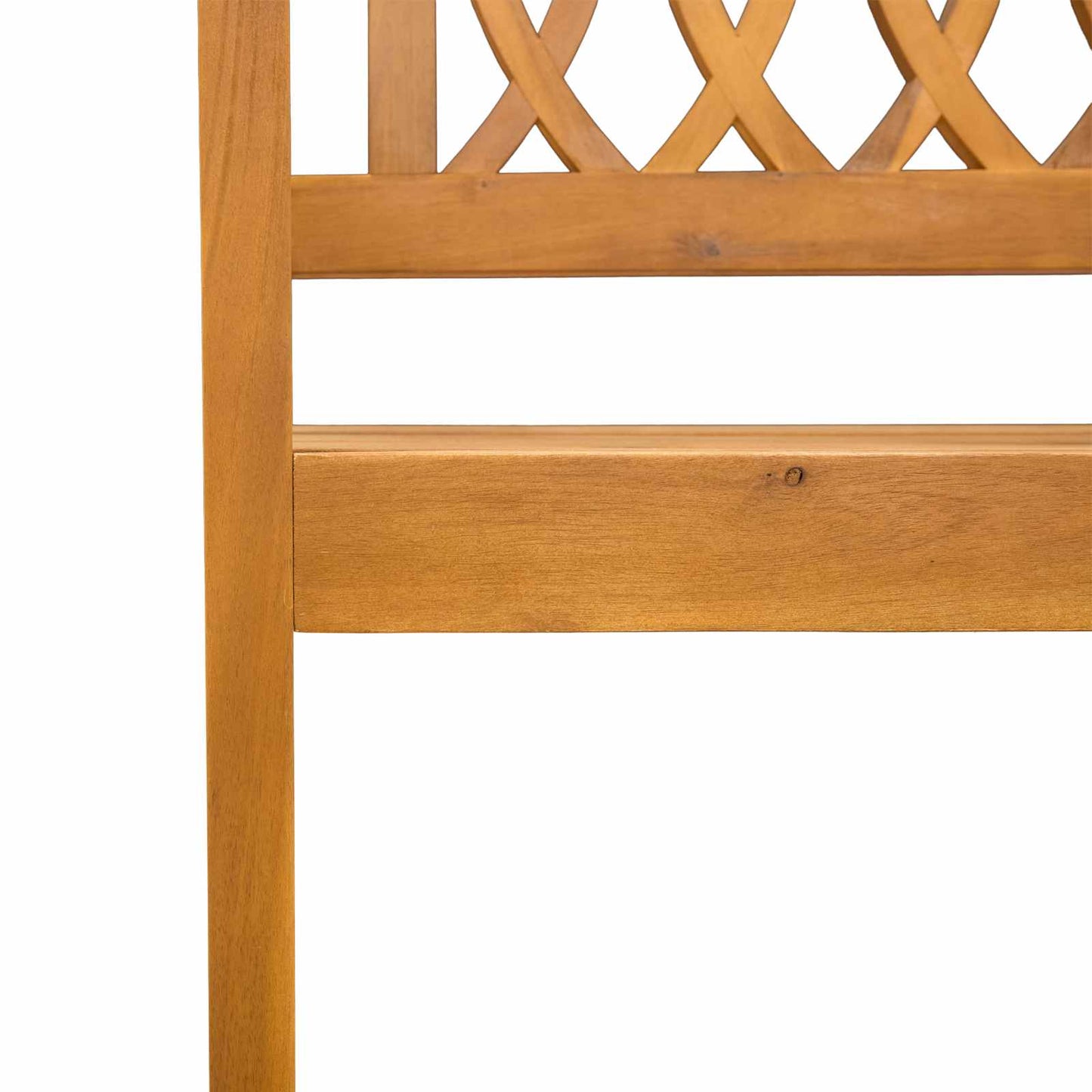 Utendørs benk Naturlig 150 x 55,5 x 90 cm Solid akasietre