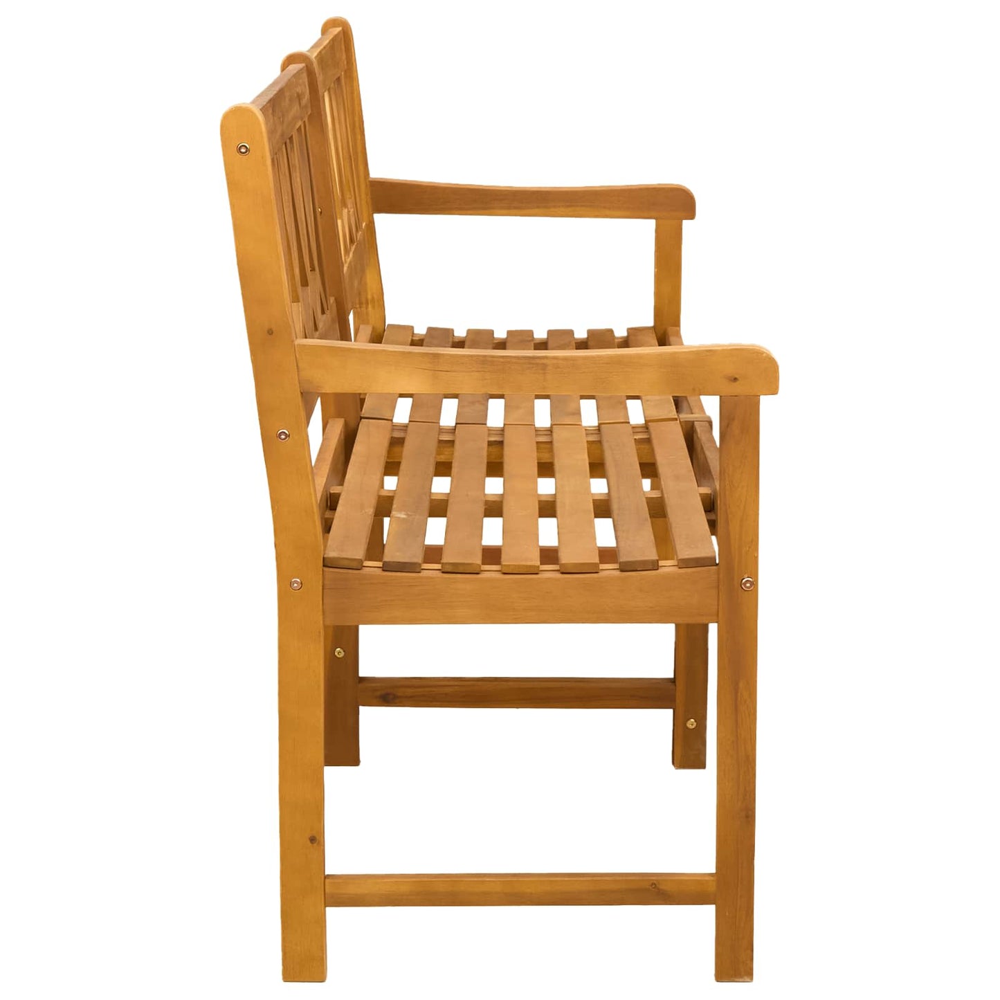 Utendørs benk Naturlig 150 x 55,5 x 90 cm Solid akasietre