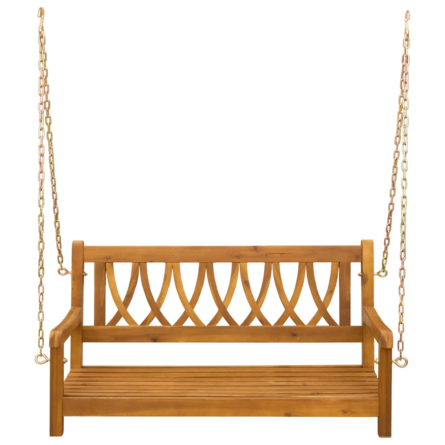 Hengekøye Benk Naturlig 110 x 56 x 58 cm Solid akasietre