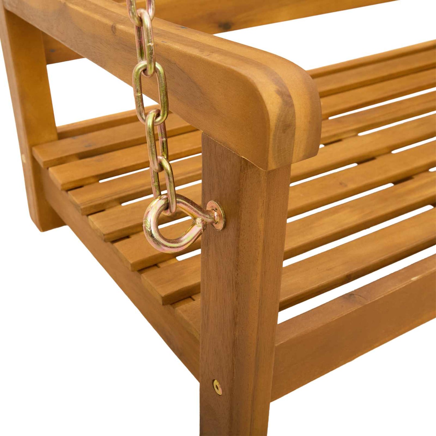 Hengekøye Benk Naturlig 110 x 56 x 58 cm Solid akasietre