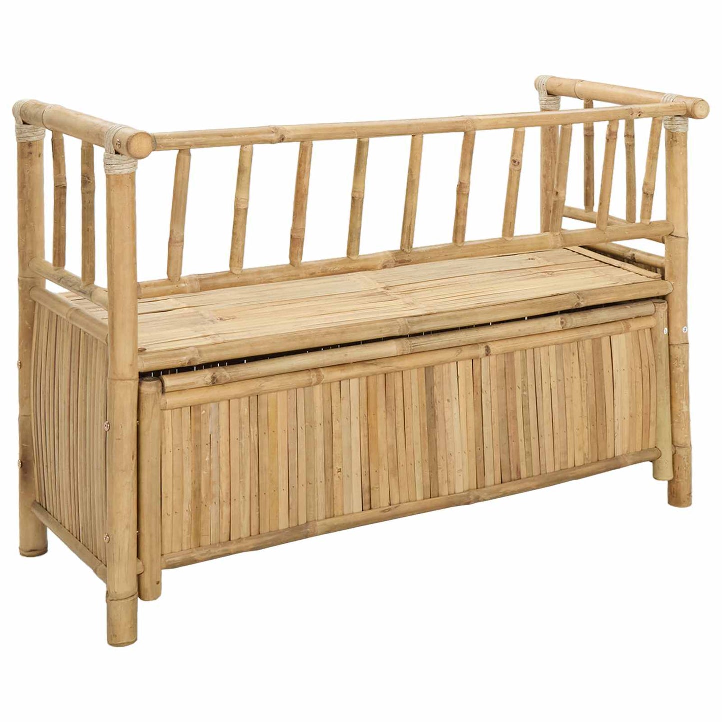 Hagemøbel for Oppbevaring 110 x 47 x 80 cm Bambus Naturlig