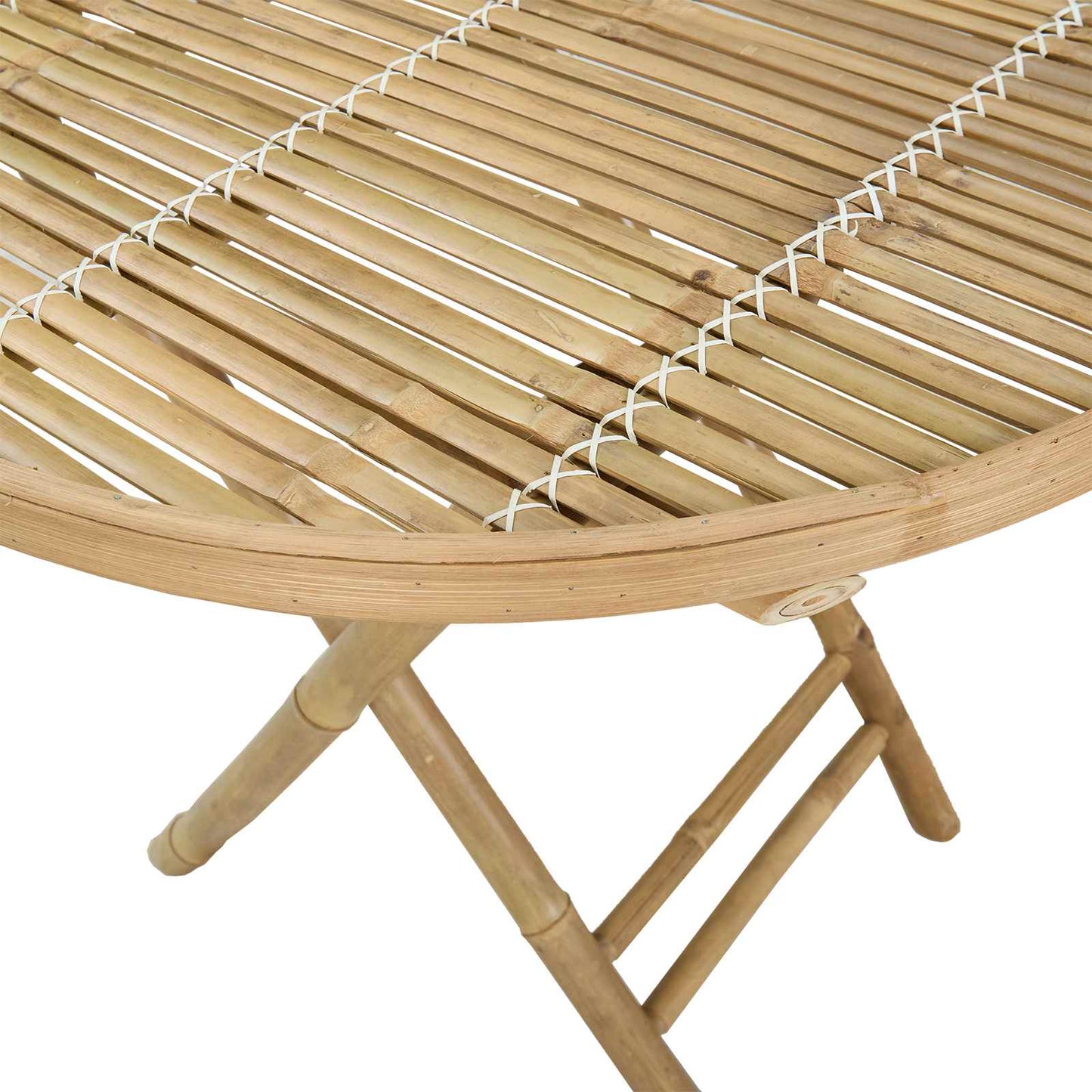 Hagebord Naturlig 80 x 70 cm Bambus