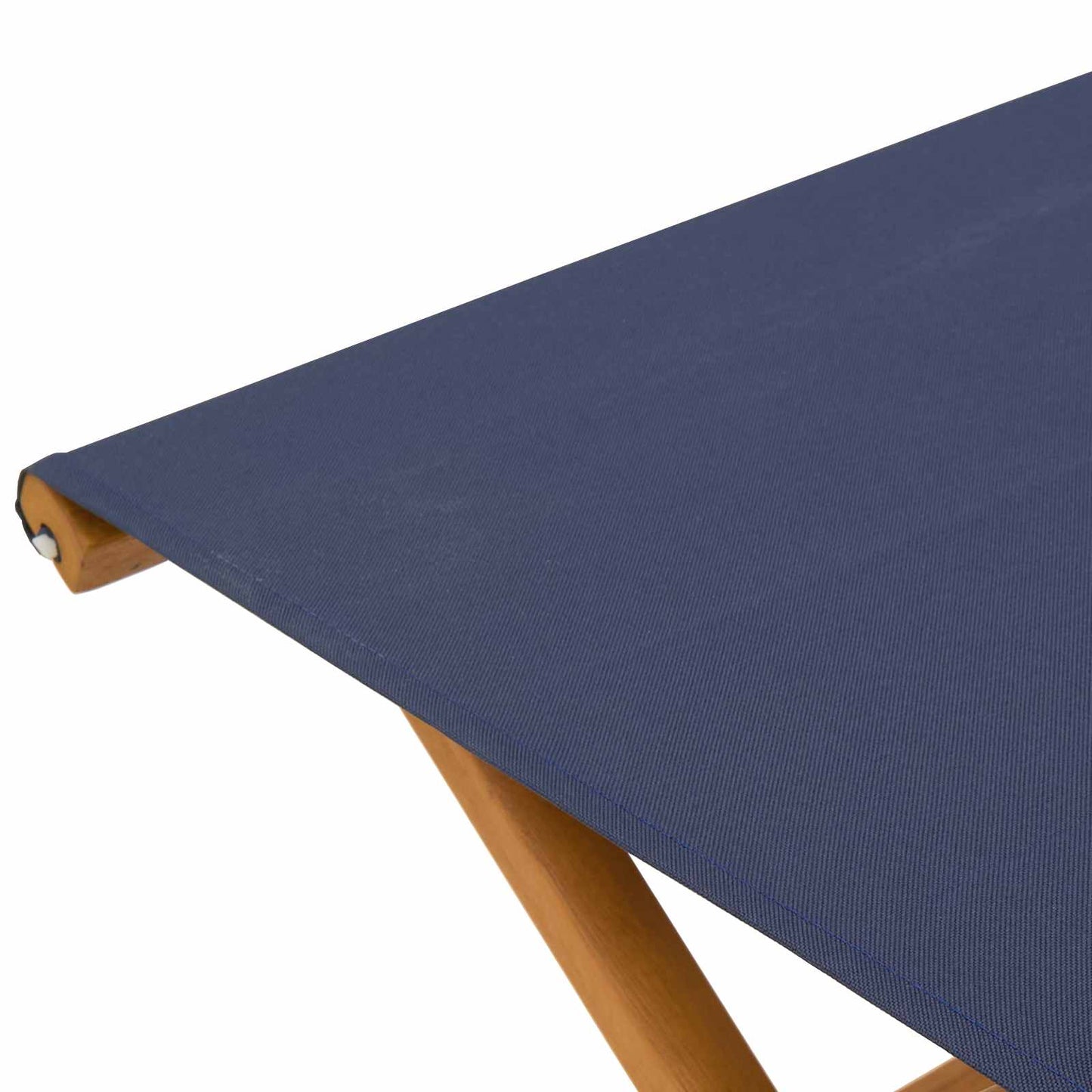 Hage Stol 2 pcs Solid Eucalyptus Tre Blå