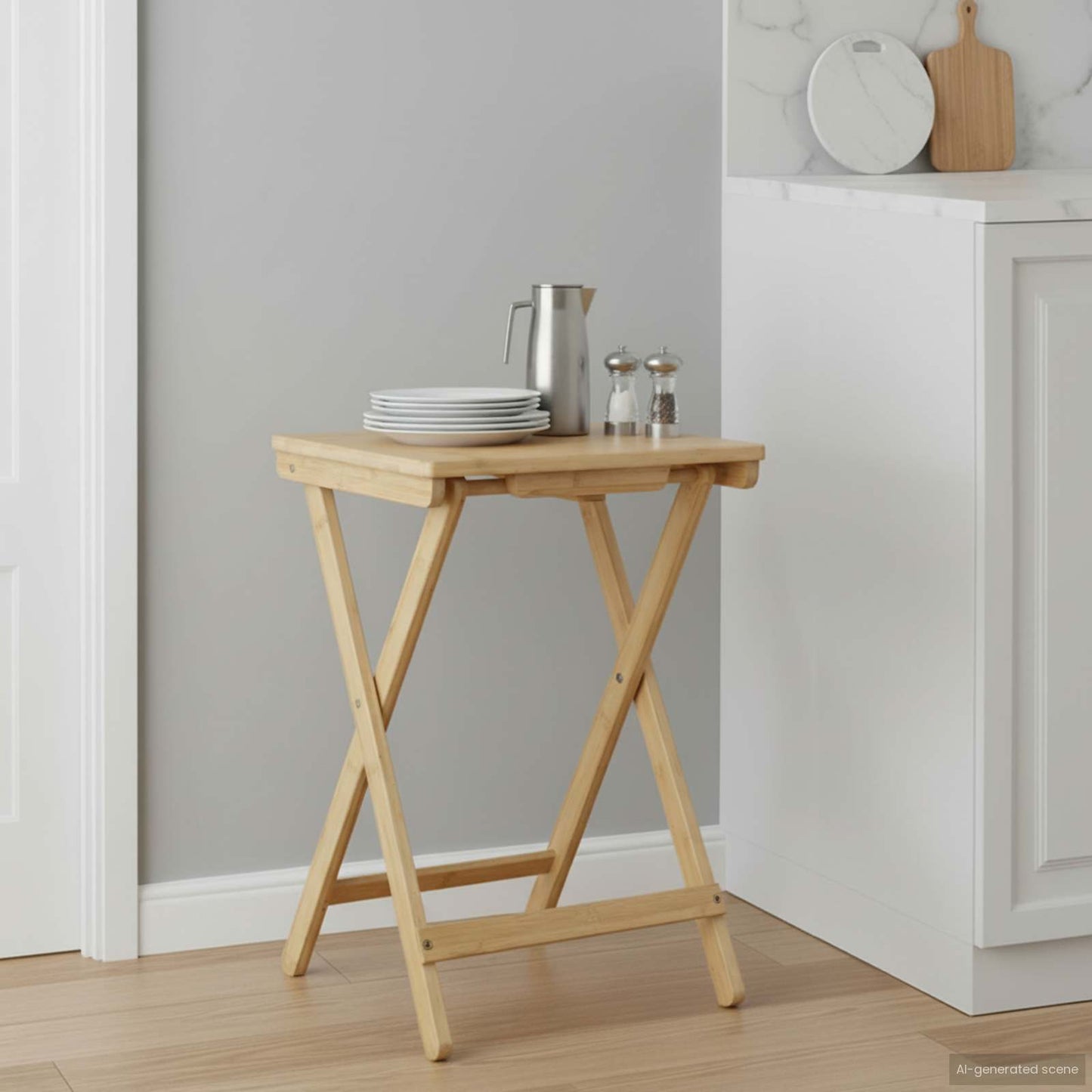 Kjøkken Bord Naturlig 40 x 30 x 53,5 cm Bambus