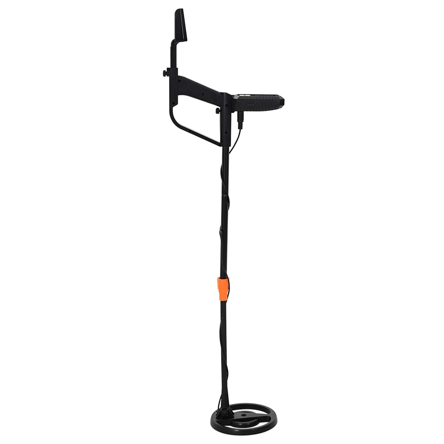 Metallsøker med LCD-skjerm 3 modeller 19 cm spole Svart
