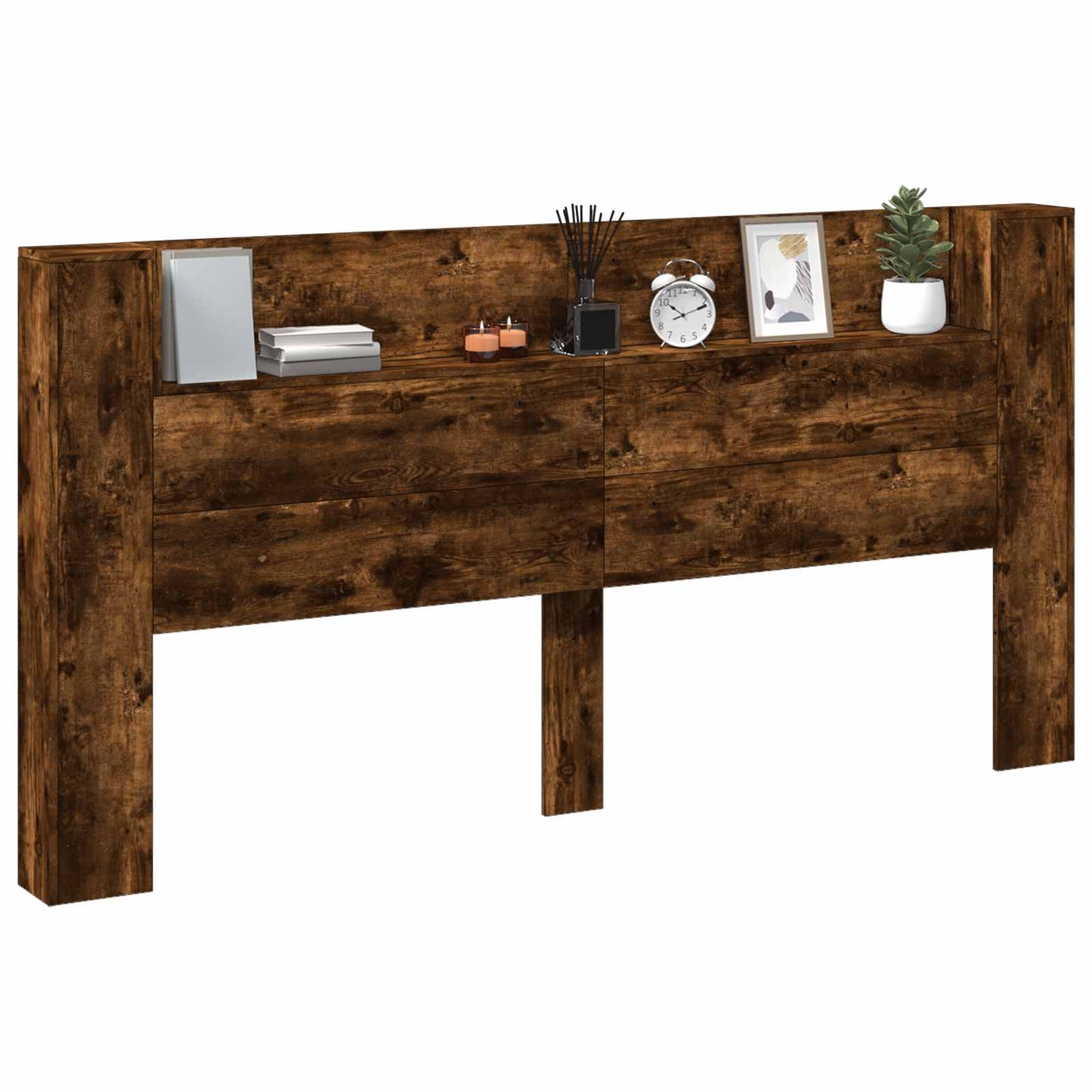 Hodegavl Røkt eik 200 x 16,5 x 103,5 cm Konstruert tre