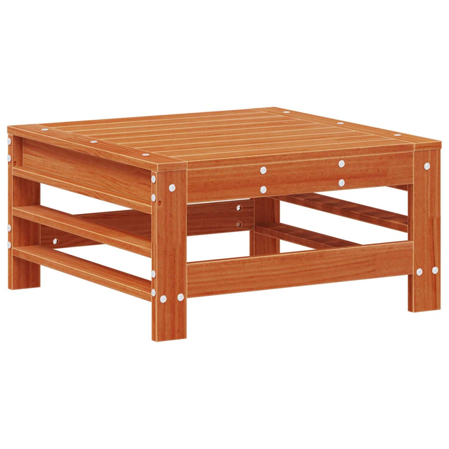 Hage lounge sett 5 pcs VoksBrun Massiv furu vidaXL