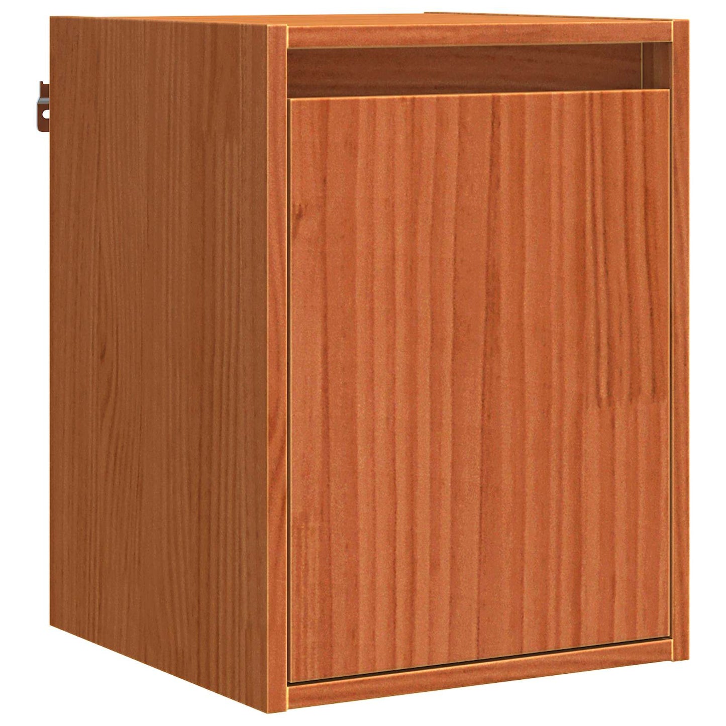 Veggskap Veggmontert 2 stk. Vokset Brun 30 x 30 x 40 cm