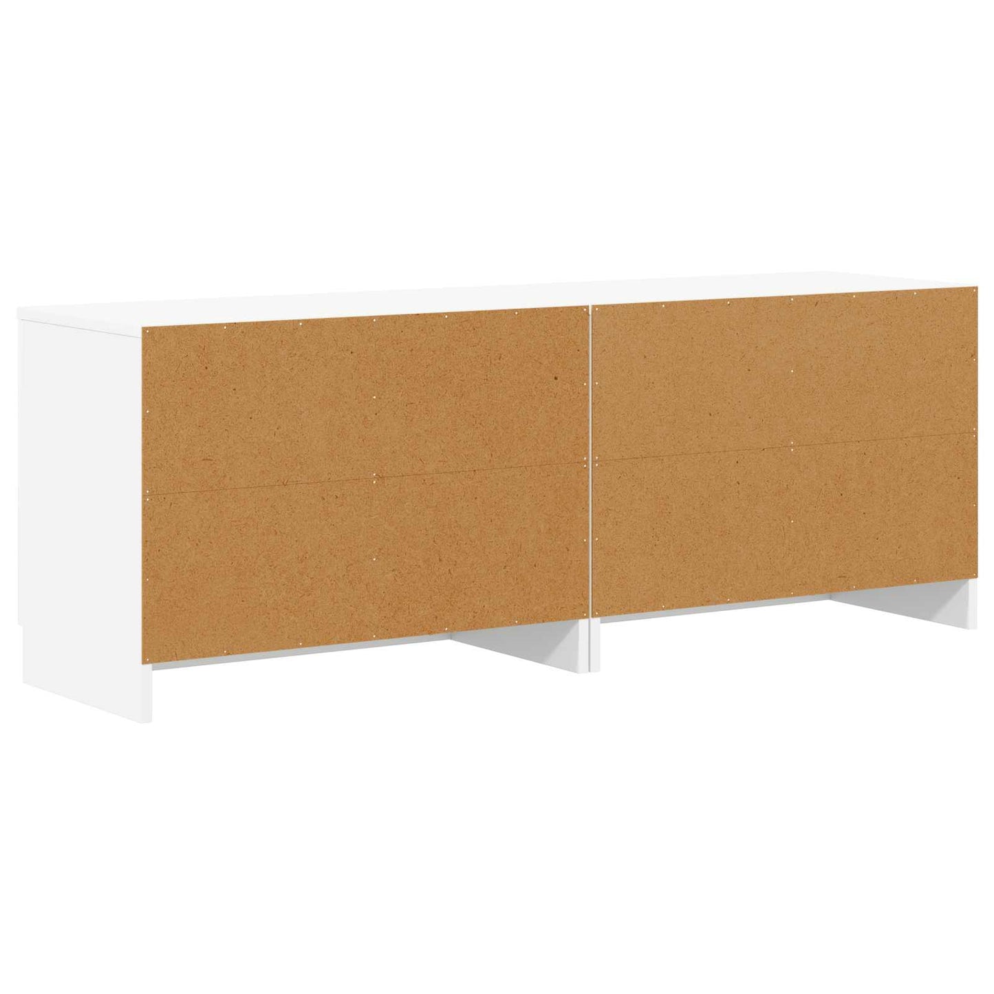 Oppbevaringsskap for loft seng 2 stk. Hvit 66 x 35 x 48 cm