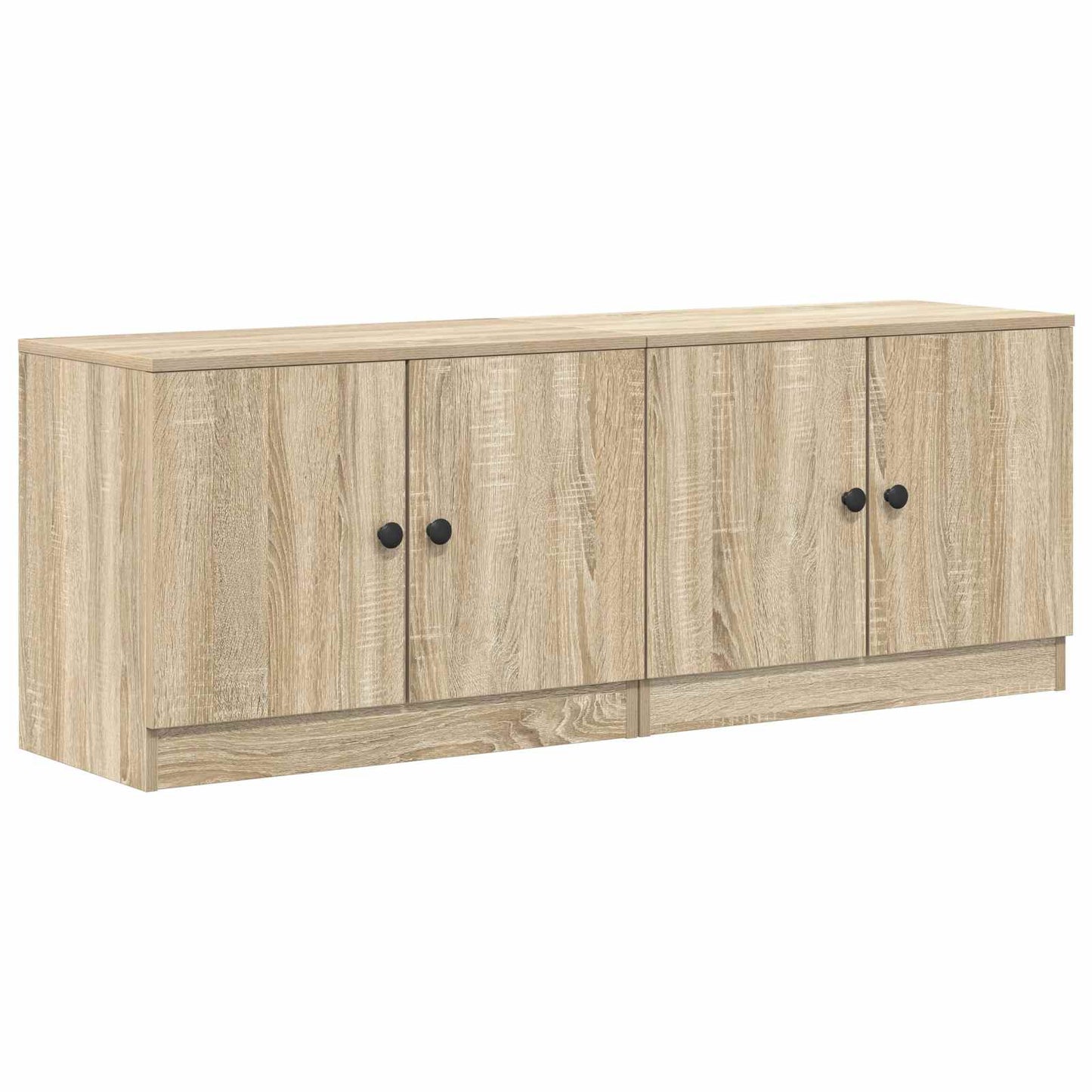 Oppbevaringsskap for loft seng 2 stk. Sonoma eik
